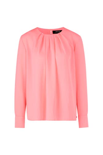 MARC CAIN Business-Bluse peach pink neon