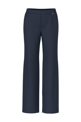 MARC CAIN Business-Hose WASHINGTON navy Wide/ Loose Fit