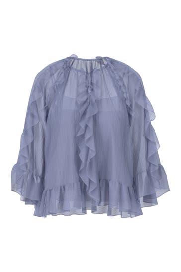 MARC CAIN Business-Bluse bluish violet