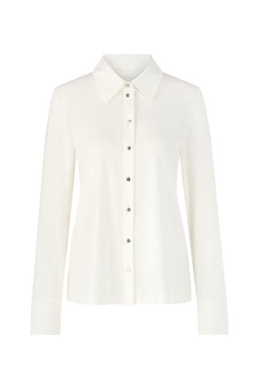 MARC CAIN Business-Bluse off-white