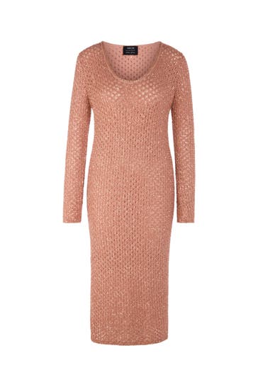 MARC CAIN Casual-Kleid peach beige