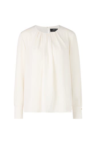 MARC CAIN Business-Bluse off-white