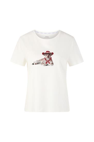MARC CAIN T-Shirt off-white