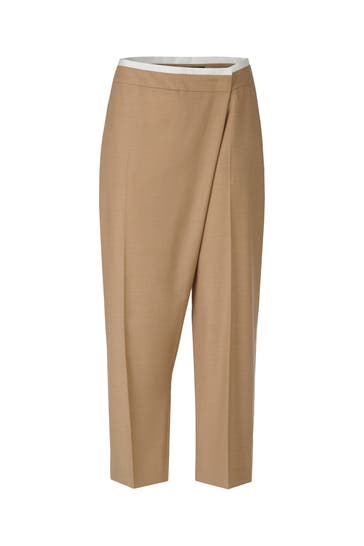 MARC CAIN Business-Hose WELS warm sand Loose Fit