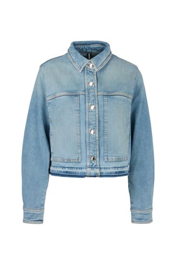 MARC CAIN Jeansjacke baby blue
