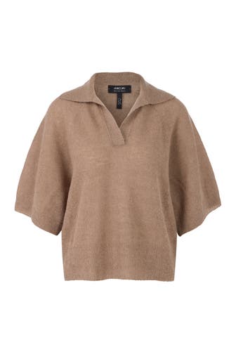 MARC CAIN Polo-Shirt soft coffee