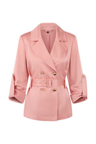 MARC CAIN Mantel peach beige