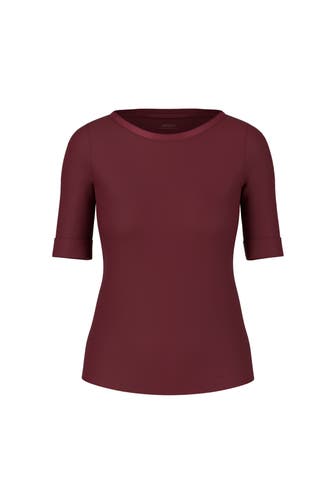 MARC CAIN T-Shirt bright maroon
