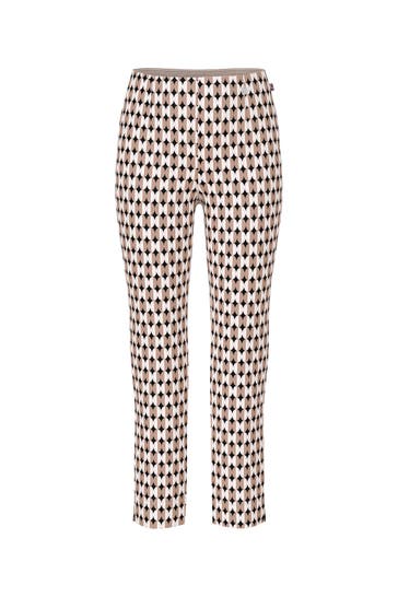 MARC CAIN Business-Hose SOFIA toffee macaron Straight