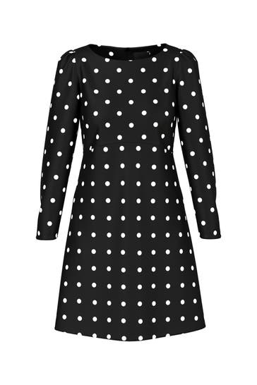 MARC CAIN Casual-Kleid black and white