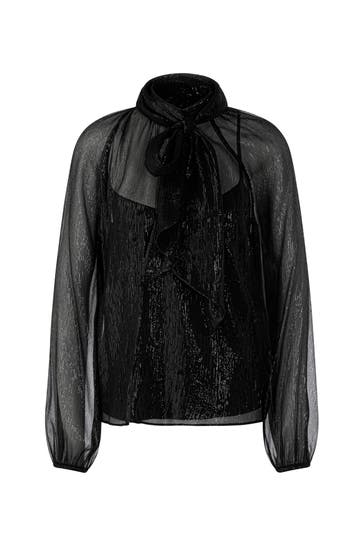 MARC CAIN Business-Bluse black