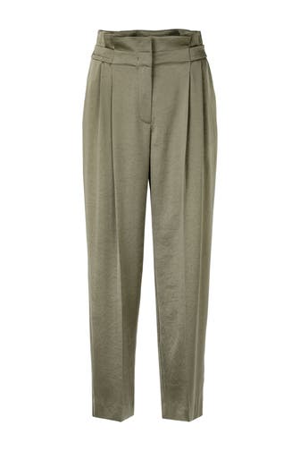 MARC CAIN Business-Hose WELS sage powder Wide/ Loose Fit