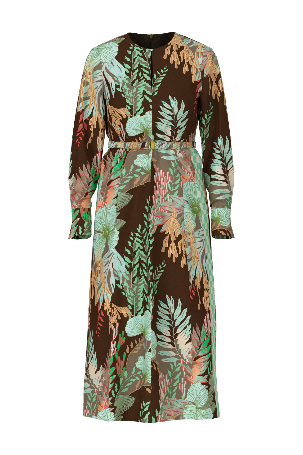 MARC CAIN Casual-Kleid dark wood, Bild 1