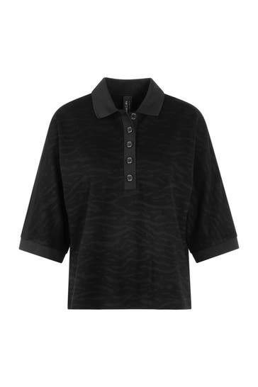 MARC CAIN Polo-Shirt black