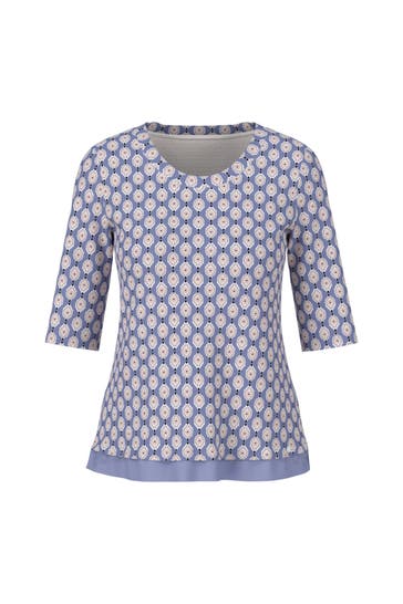 MARC CAIN T-Shirt bluish violet