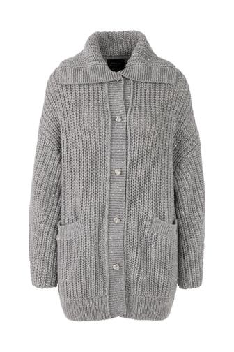 MARC CAIN Strickjacke grey