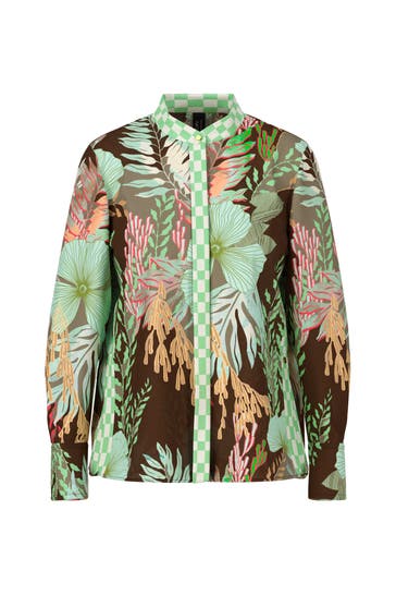 MARC CAIN Business-Bluse dark wood