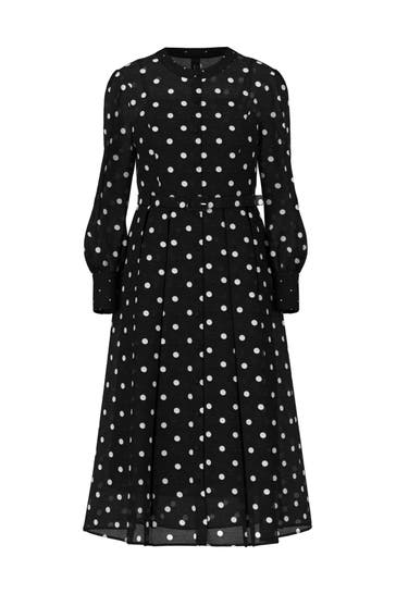 MARC CAIN Casual-Kleid black and white