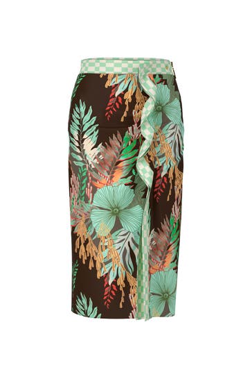 MARC CAIN Maxirock dark wood