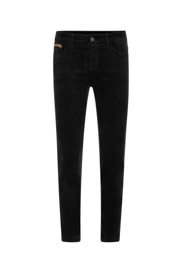 MARC CAIN Business-Hose SILVI black Slim