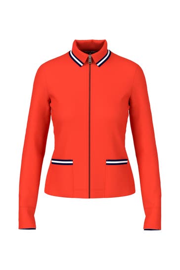 MARC CAIN Sweatjacke campari