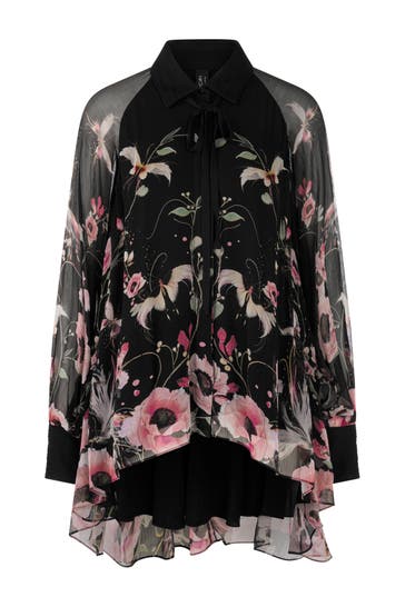 MARC CAIN Business-Bluse black