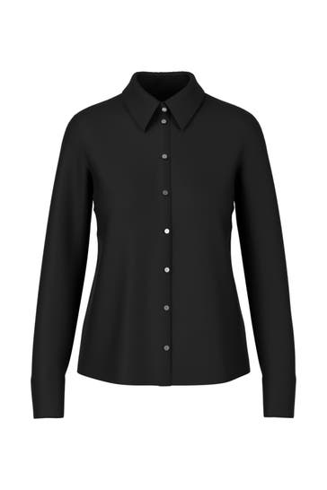 MARC CAIN Business-Bluse black