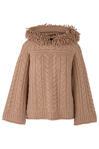 MARC CAIN Pullover light brown