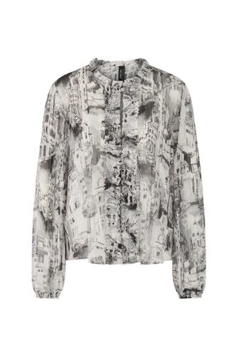 MARC CAIN Business-Bluse smoke