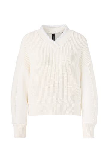 MARC CAIN Pullover off-white