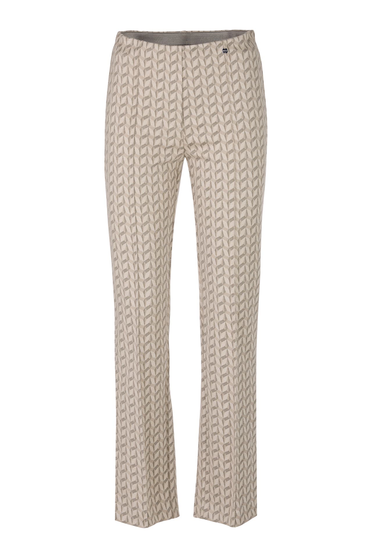 MARC CAIN Business-Hose FATSA new pearl melange Straight, Bild 1