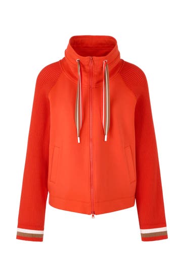 MARC CAIN Sweatjacke campari