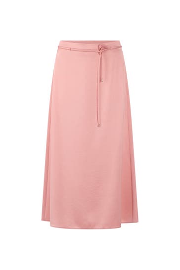 MARC CAIN Maxirock peach beige