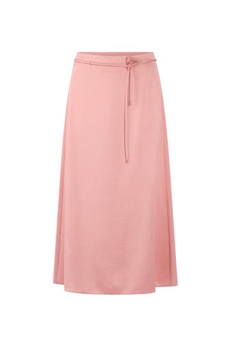 MARC CAIN Maxirock peach beige