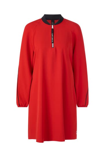 MARC CAIN Casual-Kleid cranberry