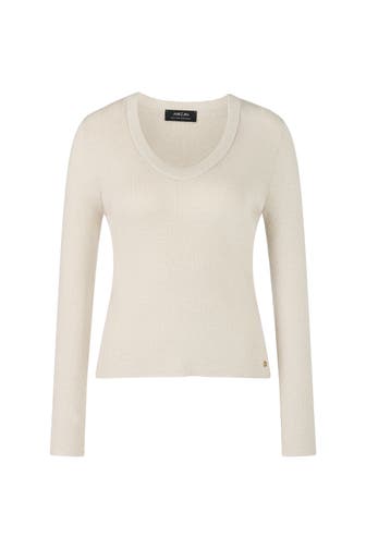 MARC CAIN Pullover bright ecru