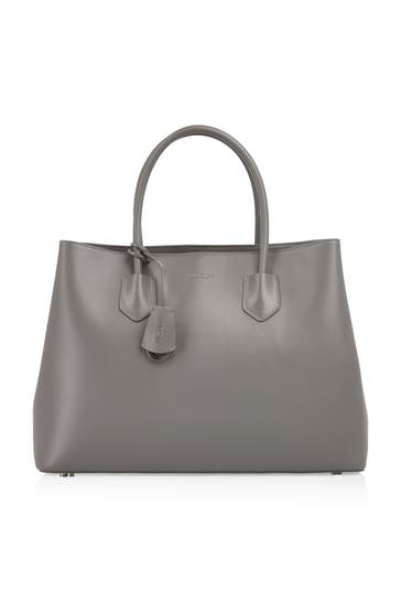 MARC CAIN Schultertasche soft charcoal