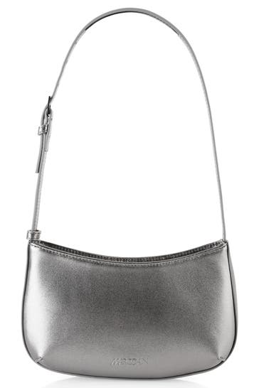 MARC CAIN Schultertasche gun metal