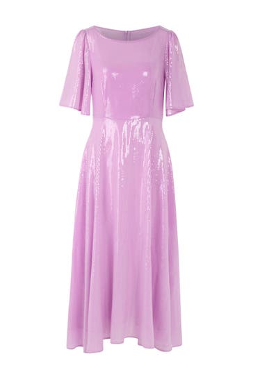 MARC CAIN Casual-Kleid deep lavender