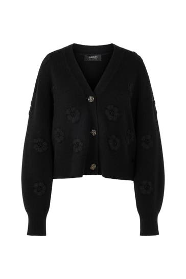 MARC CAIN Strickjacke black