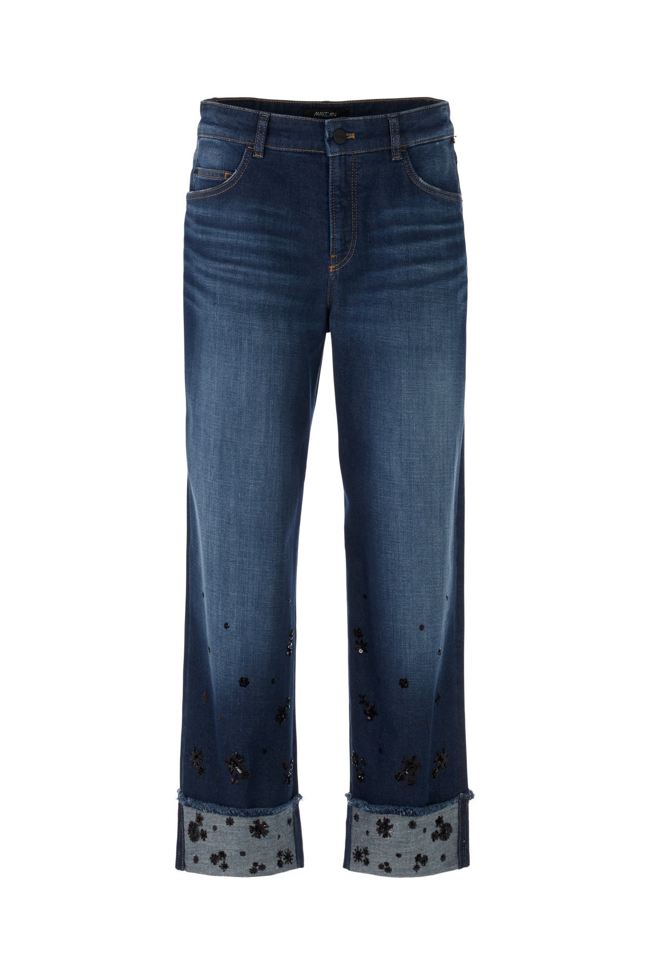 MARC CAIN Jeans WUKARI blue denim Wide/ Loose Fit, Bild 1