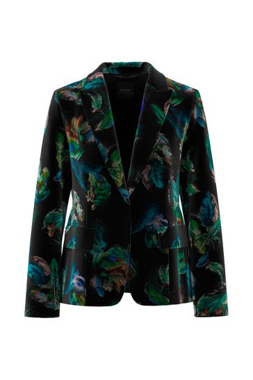 MARC CAIN Blazer dark jade green