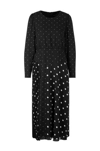 MARC CAIN Maxikleid black and white