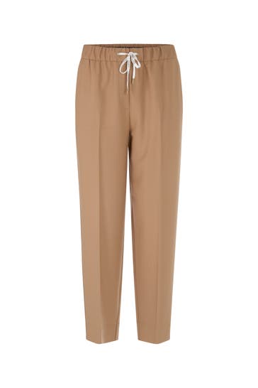 MARC CAIN Joggpant RANCHI milk coffee Wide/ Loose Fit