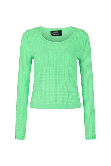 MARC CAIN Pullover bright apple green