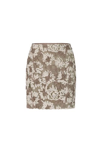 MARC CAIN Minirock sage powder