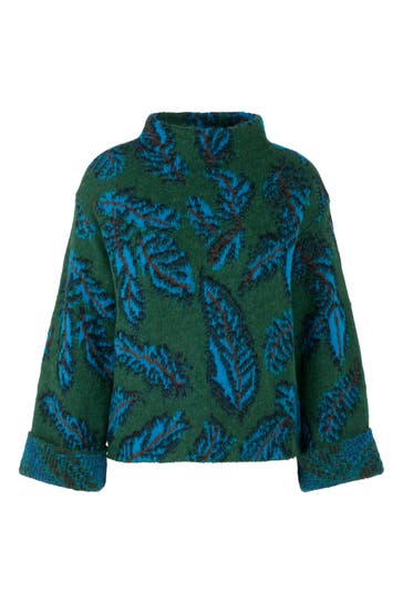 MARC CAIN Pullover dark jade green