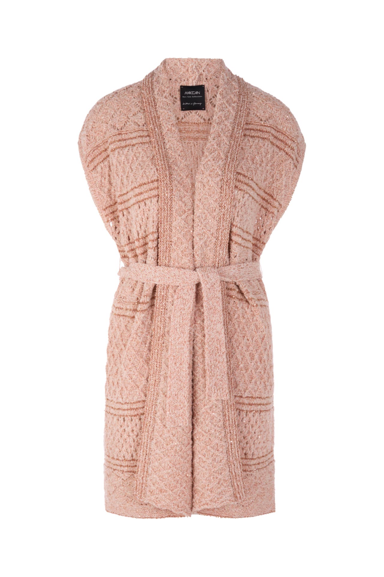 MARC CAIN Weste peach beige, Bild 1