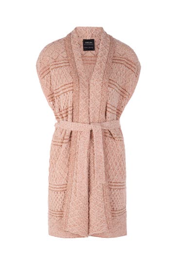 MARC CAIN Weste peach beige