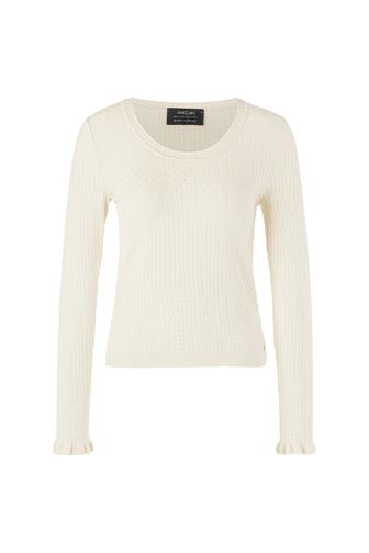 MARC CAIN Pullover bright ecru